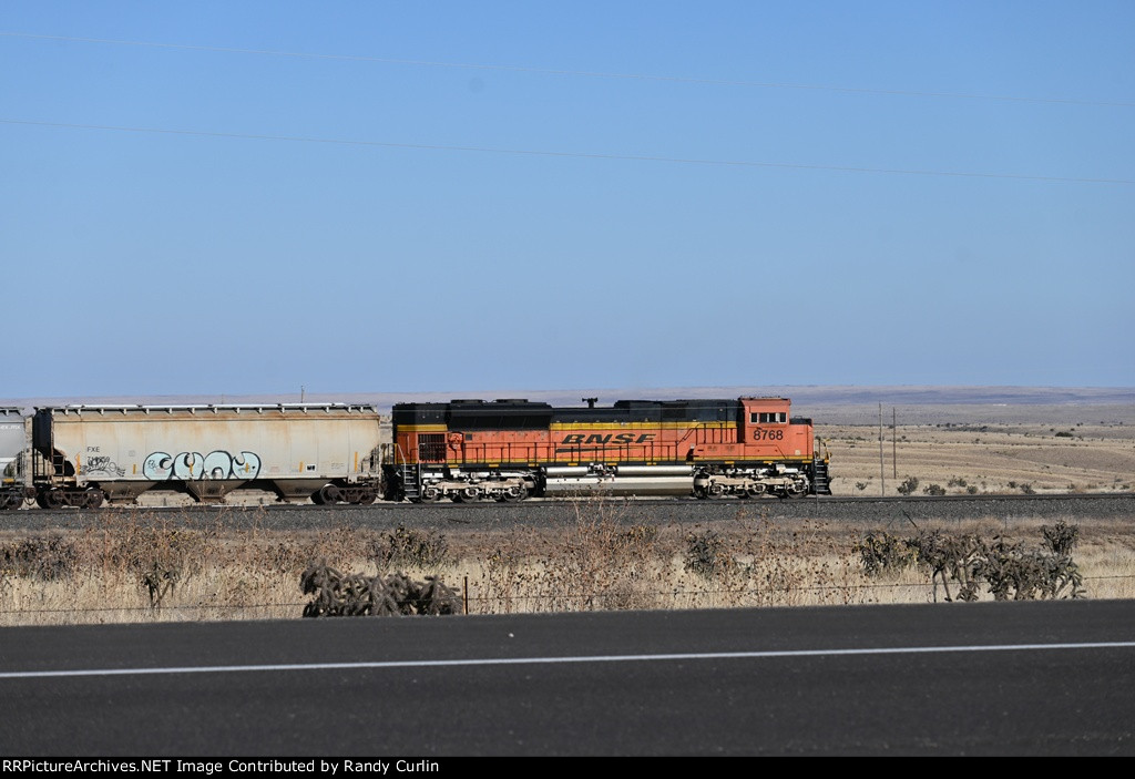 BNSF 8768 Rear DPU